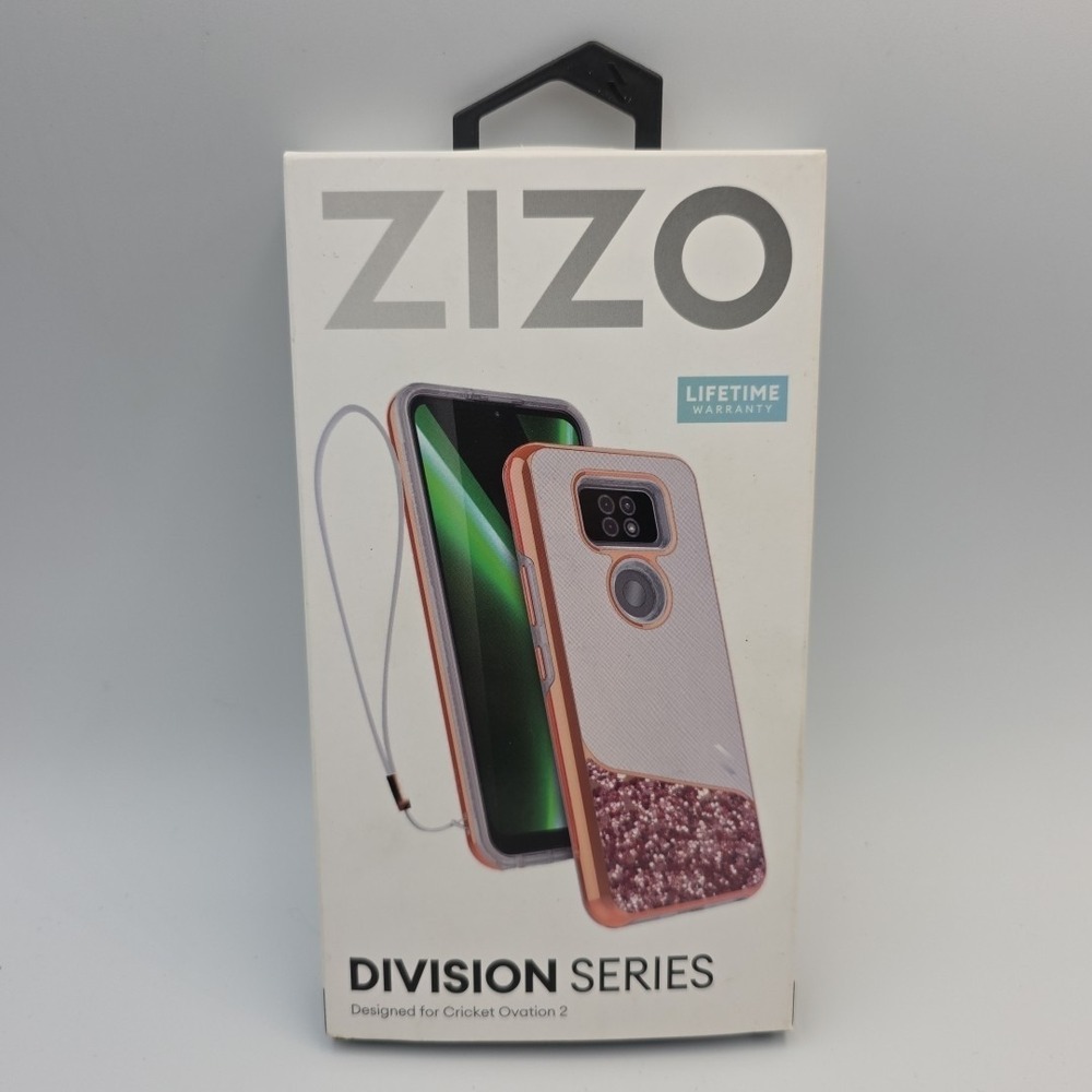 Brand New ZIZO Division Series for Cricket Ovation 2 Case Pink With Glitter‎